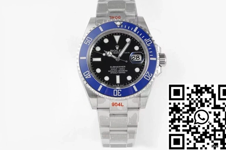Rolex ROF M126619LB-0003 Dial Stretchable Submariner Factory 41MM Black 1225 0805